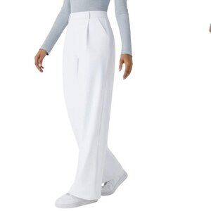 Halara NWT High Waisted Pocket Straight Leg Work Pant Size L